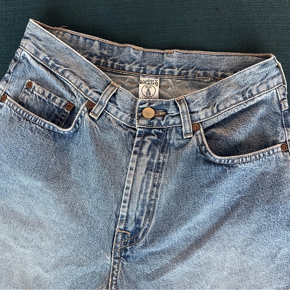 Vintage Lucky Brand Blue Denim Jeans - Picture 4 of 9